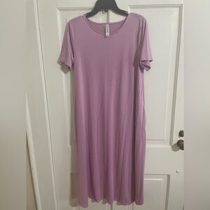 Zenana Outfitters Lilac Midi Dress
